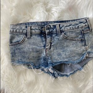 Top Shop Moto Shorts